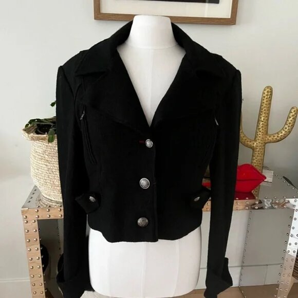 Free People Black Mimi Jacket - M - NWT - Picture 3 of 13